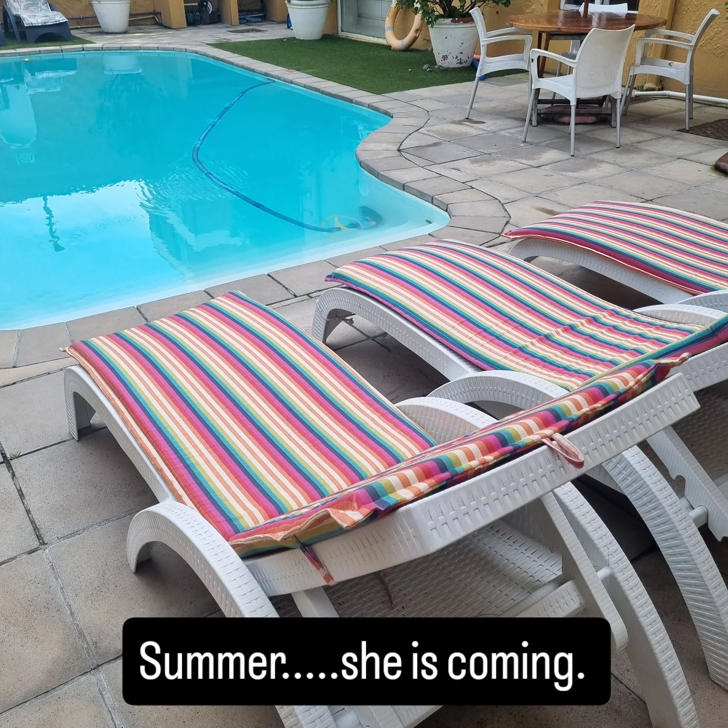 Summer.....she is coming. 